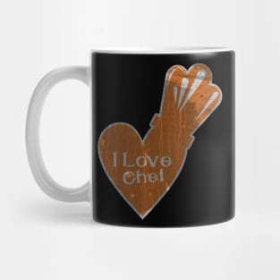 I love heart chef Mug